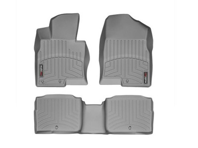 WeatherTech FloorLiner for 2011-2015 Kia Optima - 1st & 2nd Row, Grey