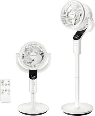Luftzirkulator Standventilator, Ventilatoren & Kühlung 22Db Leiser Ventilator für Schlafzimmer mit Remo
