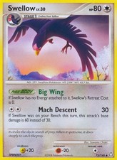 Swellow Uncommon Legends Awakened 73/146 NM