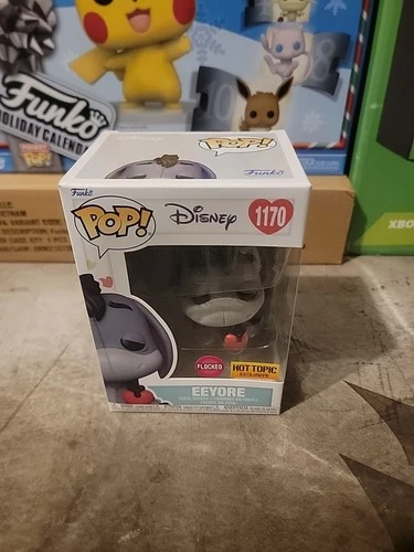 Disney Winnie the Pooh - Eeyore #1170 [Flocked] Funko Pop Exclusive