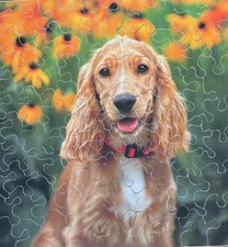 NEW Handmade wooden puzzle 8x10 60 pieces Can also make custom w/your pic