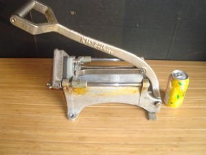 Shaver Specialty Co Keen Kut Shoe Stringer Potato French Fry Cutter. Uncleaned.