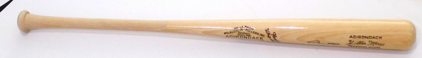 WILLIE MAYS HOF Signed Autograph Adirondack Pro Model Baseball Bat JSA 💎 LOA