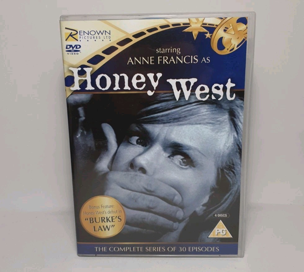 HONEY WEST THE COMPLETE SERIES 1959 DVD ANNE FRANCIS 4 Disc Set Uk Dvd
