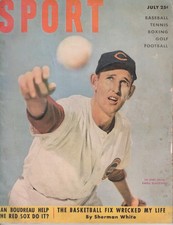 July, 1951 Sport Magazine - Ewell Blackwell, Cincinnati Reds (no label)