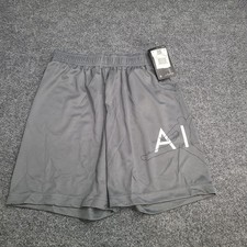 Jordan Shorts Boys Medium Smoke Gray Jumpman Nike Air Training Youth Kids 10-12