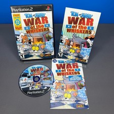 PS2 PLAYSTATION 2 TOM JERRY IN WAR OF THE WHISKERS GAME COMPLETE CIB WITH COMIC