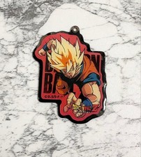 Dragon Ball Z Super Saiyan Son Goku Placa de Metal Llavero Sin Anillo