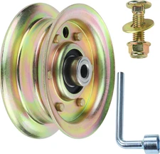 Flat Idler Pulley 46" For Husqvarna YTH20K46 YTH22V46 YTH2246 YTH2146