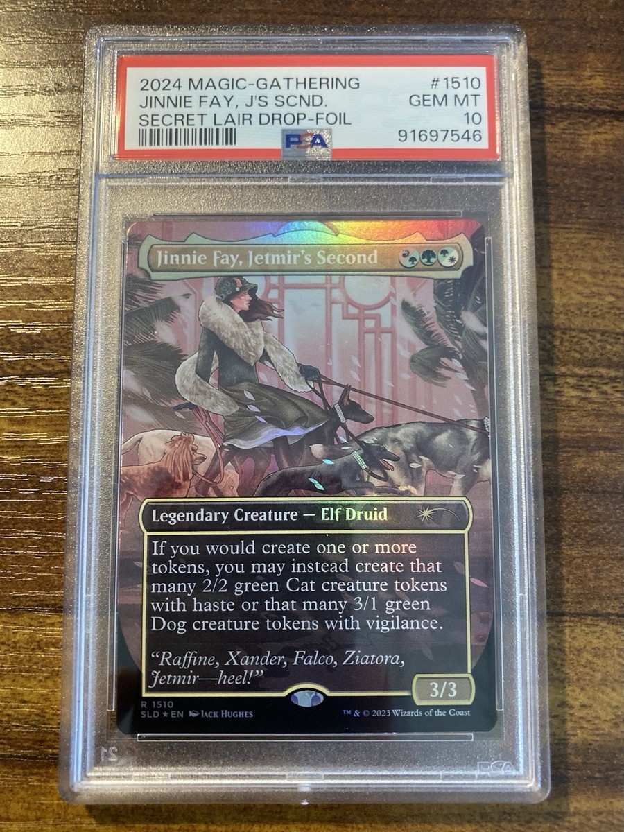 MTG✨JINNIE FAY, JETMIR'S SECOND Rev/Flip FOIL✨SLD - Raining Cats