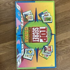 Top Secret Adventures Game Highlights Board Game Complete 9628601016 geography
