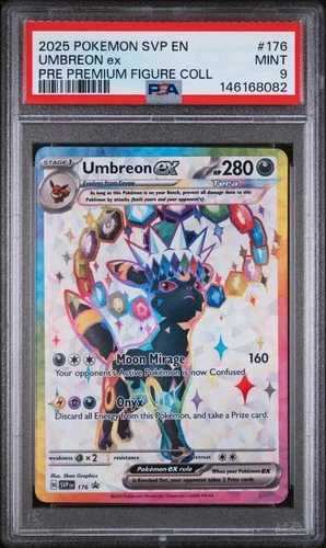 2025 POKEMON SVP EN-SV BLACK STAR PROMO #176 UMBREON EX PSA 9