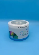 Memorex CD-R 50 Pack 52X 700MB 80Min New Factory Sealed