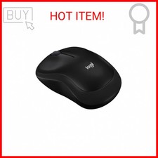 Logitech M185 Wireless Mouse, 2.4GHz with USB Mini Receiver, 12-Month Battery Li