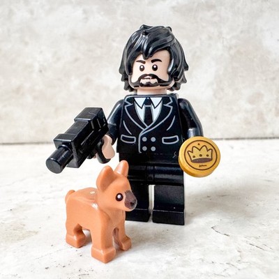 LEGO Town City John Wick Keanu Reeves Schauspieler Hollywood Film TV Minifigur MOF