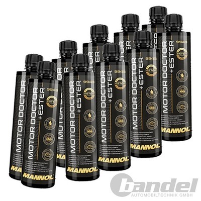 10x 450 ML MANNOL DOCTOR+ESTER MOTORÖL ADDITIV SCHUTZ MOTORSCHUTZ DICHTMITTEL