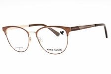 Anne Klein AK5110 203 Mocha 53mm Eyeglasses New Authentic