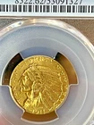1914-D $2.50 Gold Coin, Quarter Eagle Indian Head PCGS AU-55 Almost Uncirculated