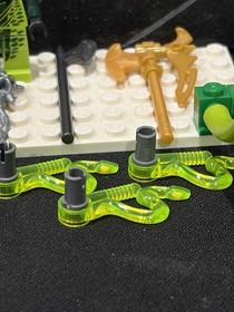 LEGO minifigure Lizaru njo0068 Ninjago Rise of Snakes 9557 complete no cards