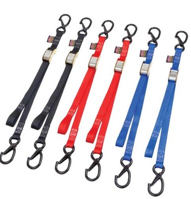 Powertye 1in.x 3ft. PWC Tiedowns with Latch Hook - Blue - 22033-S