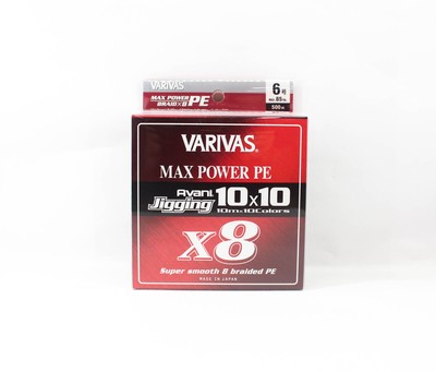Varivas P.E Linie Avani Jigging Max Power 10 x 10 500m P.E 6 85lb (4762)