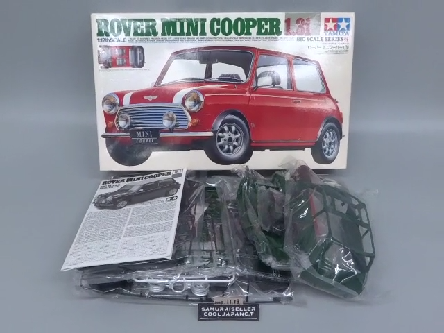 TAMIYA 1/12 Rover Mini Cooper 1.3i Big Scale Series Plastic Model