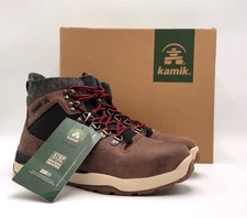 Kamik VELOX Men's NEW Boots Dark Brown Multiple Sizes