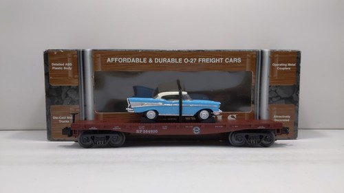 Coche plano MTH 33-7602 calibre O Southern Pacific con 57 Chevy LN/caja | Zustand: Used