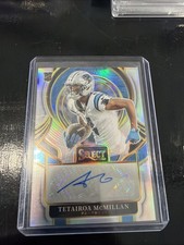 2025 Panini Select - Select Signatures Tetairoa McMillan #SIP-TMC (AU, RC)