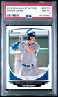 2013 Bowman Draft Aaron Judge Rookie Insert PSA 8 #BDPP19 Yankees