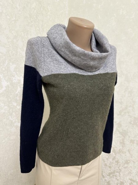 Women Gerry Weber Sweater Khaki Cashmere 36