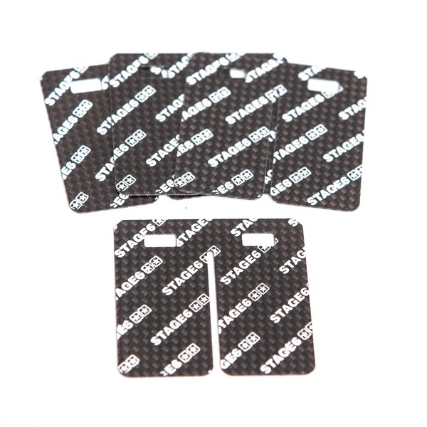 Carbon Membranzungen FüR Stage6 Vforce 3 By Tassinari, 45 Layered, 0.35Mm-image