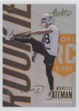 2018 Panini Absolute Rookie Spectrum Orange 56/65 Marcell Ateman #148 2r8