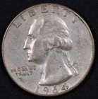 1964-D WASHINGTON QUARTER***90% SILVER