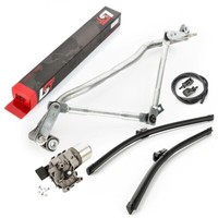 Wischermotor Front Scheibenwischer Wischblatt GestäNge FüR Seat Ibiza Ab 02/2006