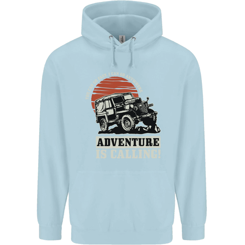 Adventure Is Calling 4X4 Off Roading Road Childrens Kids Hoodie - Picture 29 of 68