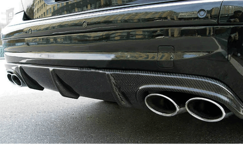 Carbon Heckdiffusor Heckschürze Stoßstange für Mercedes E-Klasse W211 E55 - Picture 13 of 16