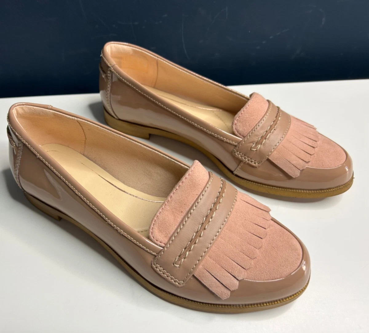 Nude loafer shoes sale
