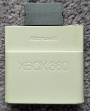 Microsoft Xbox 360 256 MB White Memory Unit Card X809156-003 OEM Authentic Works