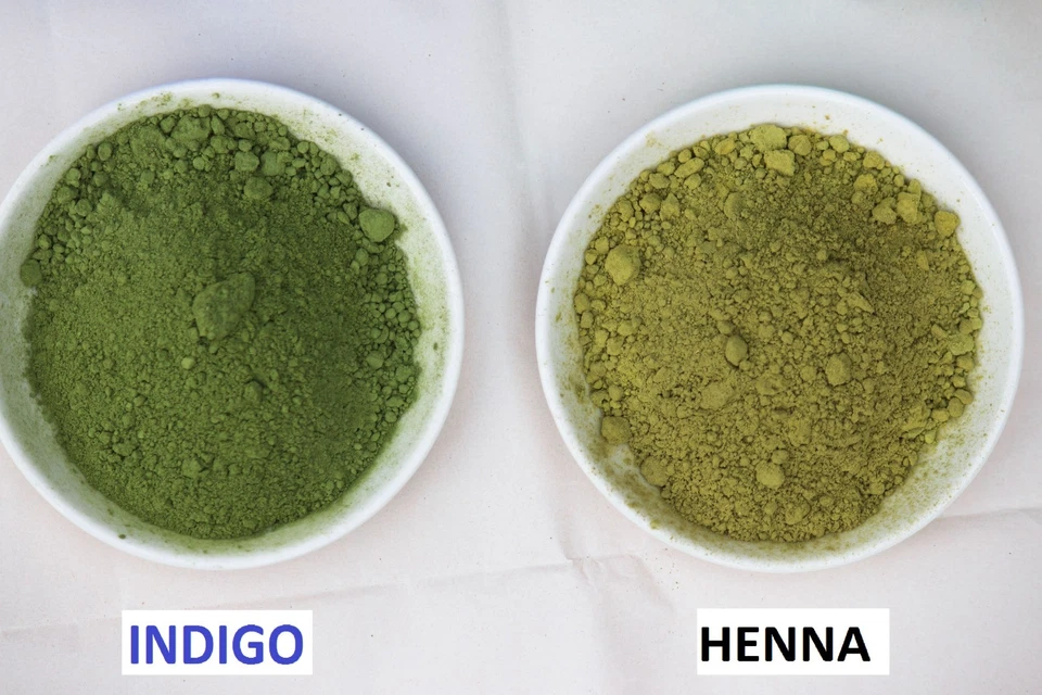 500 g (17.637 oz) Natural Henna & Indigo Powder for Hand,Hair & Beard - Kvaas - image 2 of 4