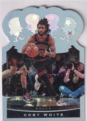 2020-21 Panini Crown Royale NBA No. 22 Coby White Lucky Envelope 3/8