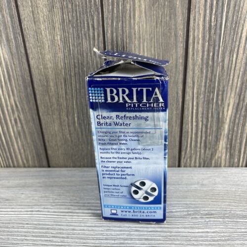 Brita Water Pitcher Standard Replacement Filters 1 Pack Open Box - Picture 3 of 16