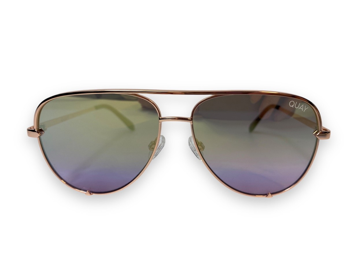 Quay High Key Aviator 51mm Rose Gold -Gold Lavender Gradient  display picture 2