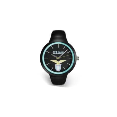 Orologio LOWELL Ufficiale SS Lazio – Bracciale In Silicone – Colori Sociali – Regalo Per Tifosi