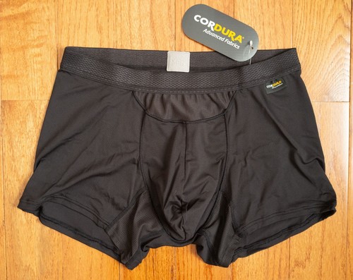NWT NARIFURI x WACOAL Boxer Briefs Shorts Underwear Black Sz L MADE IN JAPAN