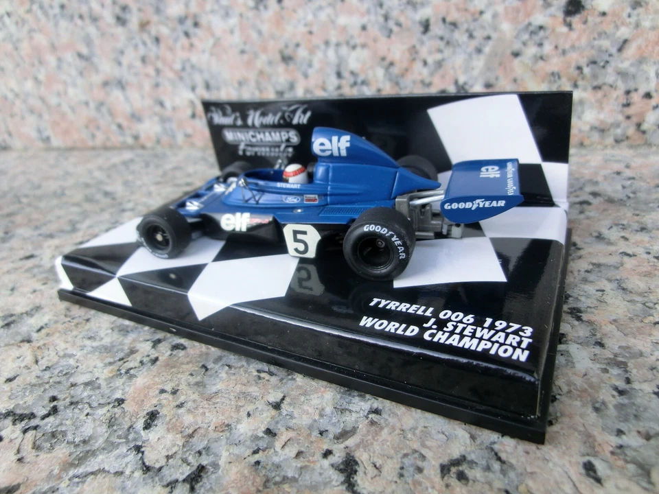MINICHAMPS Collection 1:43 Tyrrell 006 1973 J. Stewart #5 World Champion F1 - Bild 4 von 4