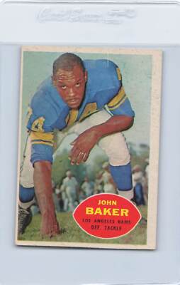 1960 Topps #70 John Baker Rams EX *DA-A499