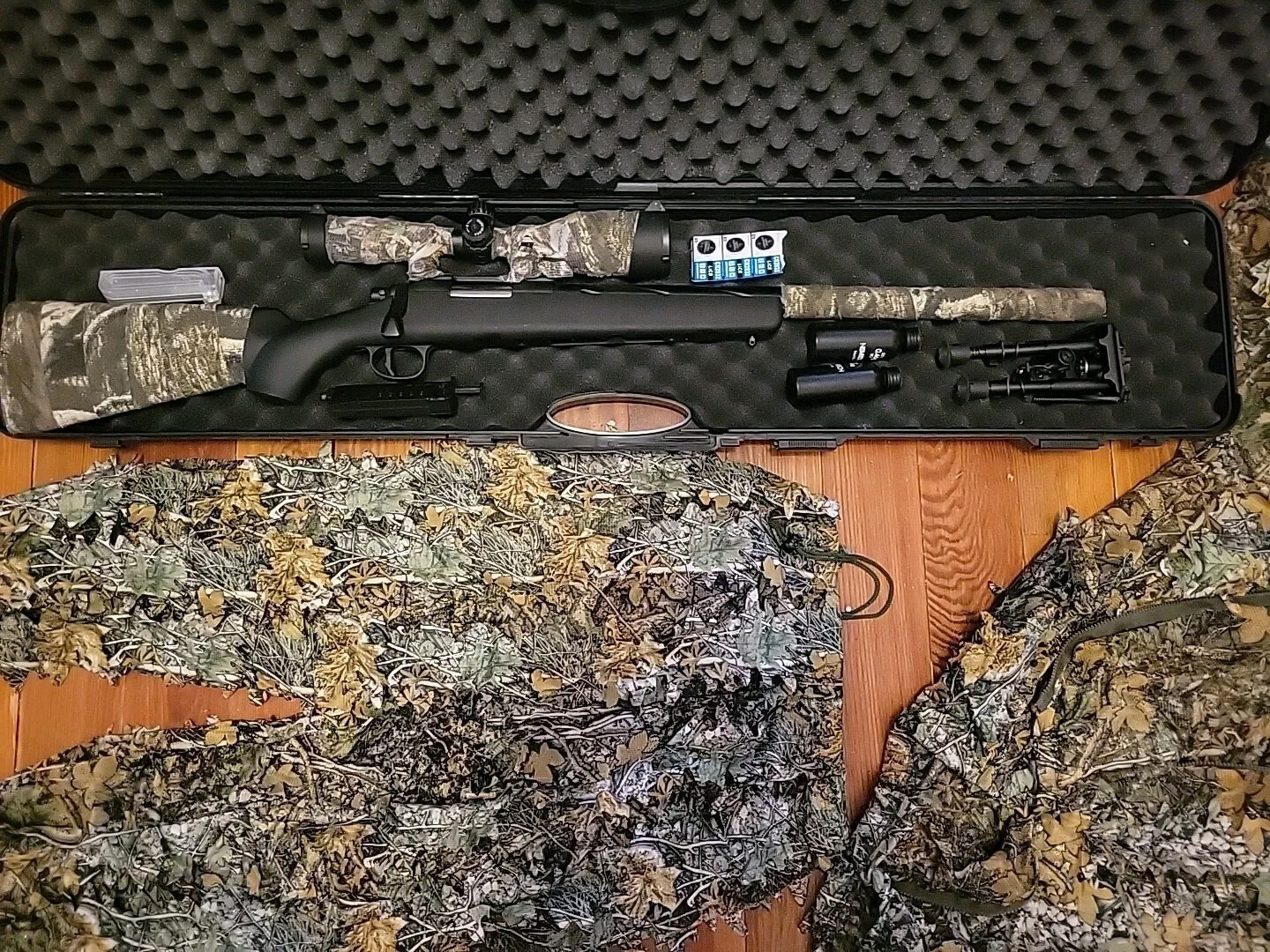 Novritsch SSG10 A1 Airsoft Sniper Rifle Ghillie Suit Included (READ