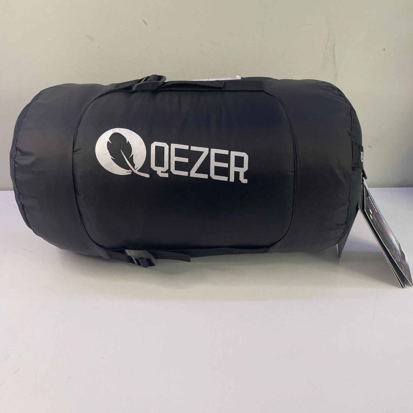 QEZER Winter Sleeping Bag for Adults, Lightweight Down Sleeping Bag -12 Degree C
