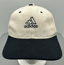 Vintage H Cap Adidas White Mens Snapback Hat White Logo